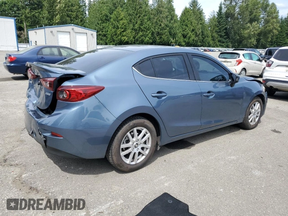2014 Mazda 3 i Touring with VIN JM1BM1V78E1139884, listed as a Copart auction lot 61826395 with 76,411 mi miles and Salvage title. Bid and sale history available at DreamBid. Image 3.