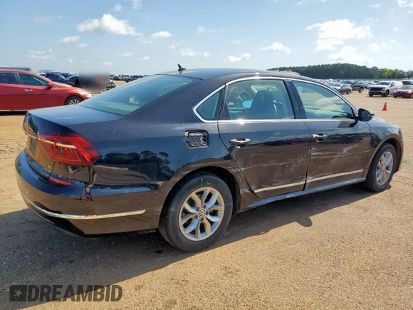 2017 Volkswagen Passat S with VIN 1VWAT7A31HC039975, listed as a Copart auction lot 64820155 with 134,050 mi miles and Salvage title. Bid and sale history available at DreamBid. Image 3.