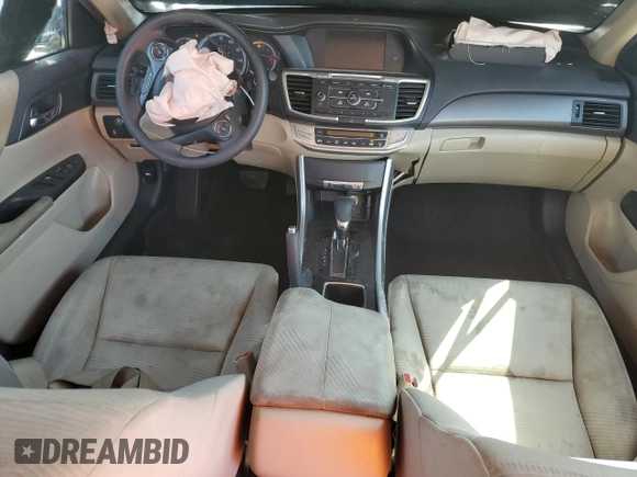 2015 Honda Accord LX with VIN 1HGCR2F38FA225612, listed as a Copart auction lot 47262415 with 129,228 mi miles and Salvage Title. Bid and sale history available at DreamBid. Image 8.