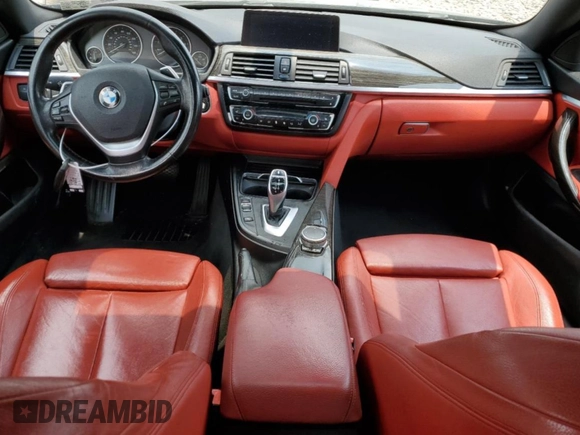 2017 BMW 4 Series 430i xDrive with VIN WBA4F9C56HG792005, listed as a Copart auction lot 59669735 with Not provided miles and Salvage title. Bid and sale history available at DreamBid. Image 8.