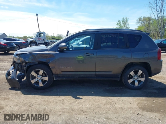 2017 Jeep Compass High Altitude with VIN 1C4NJDEB7HD128745, listed as a IAAI auction lot 42225705 with 99,680 mi miles and . Bid and sale history available at DreamBid. Image 14.