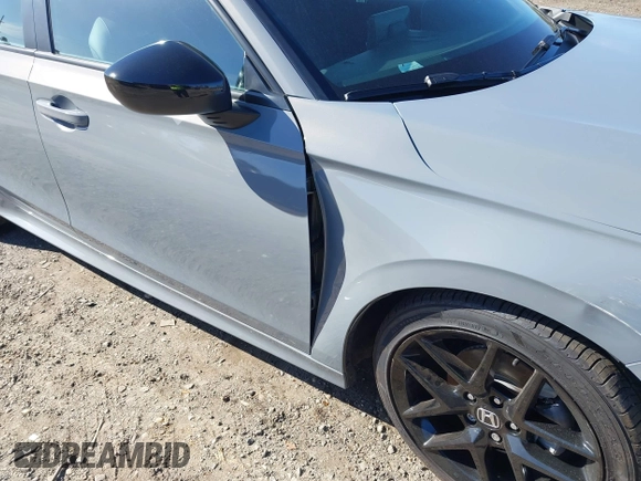 2025 Honda Civic Sport with VIN 2HGFE2F5XSH521799, listed as a IAAI auction lot 41831110 with 5,406 mi miles and . Bid and sale history available at DreamBid. Image 6.