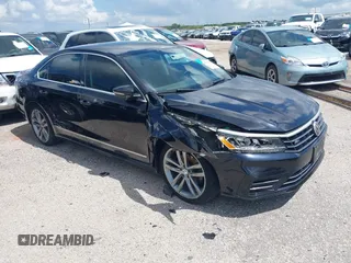 2017 Volkswagen Passat R-Line with VIN 1VWDT7A35HC025803, listed as a IAAI auction lot 42539579 with 118,478 mi miles and . Bid and sale history available at DreamBid. Image 1.