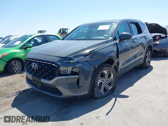 2023 Hyundai Santa Fe SE z VIN 5NMS14AJ6PH619202, wystawiony jako IAAI lot #41984891 z przebiegiem 42 102 mil mil oraz . Historia ofert i sprzedaży dostępna na DreamBid. Obrazek 2.