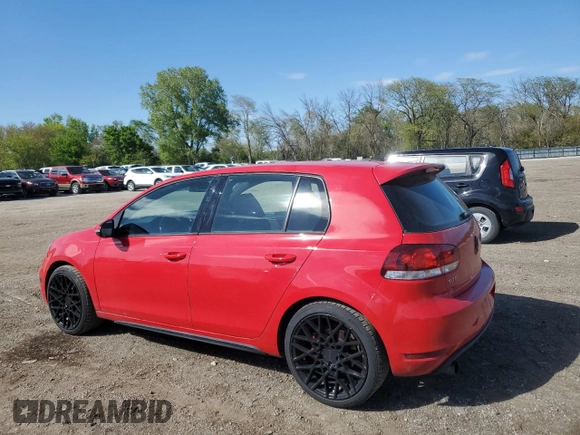 2012 Volkswagen GTI with VIN WVWHV7AJXCW269970, listed as a Copart auction lot 55638545 with 178,346 mi miles and Salvage title. Bid and sale history available at DreamBid. Image 2.