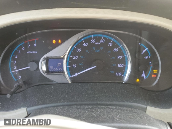 2011 Toyota Sienna XLE с VIN 5TDDK3DC3BS005680, выставлен на аукционе Copart как лот 88833815 с пробегом 256 679 миль миль и Списание • Salvage title. История ставок и продаж доступна на DreamBid. Изображение 9.