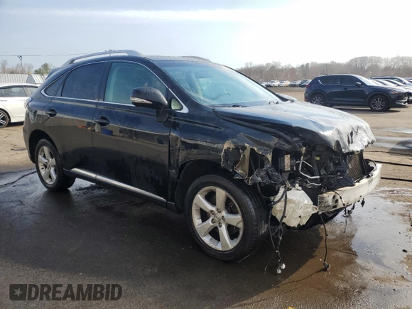 2013 Lexus RX 350 with VIN 2T2BK1BA0DC155332, listed as a Copart auction lot 52294565 with 94,427 mi miles and Salvage Title. Bid and sale history available at DreamBid. Image 4.