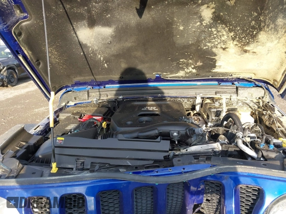 2020 Jeep Wrangler Unlimited Sport S z VIN 1C4HJXDN0LW347487, wystawiony jako IAAI lot #41449066 z przebiegiem 44 007 mil mil oraz . Historia ofert i sprzedaży dostępna na DreamBid. Obrazek 10.