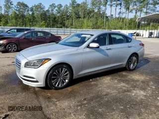 2015 Hyundai Genesis 3.8L z VIN KMHGN4JE2FU065818, wystawiony jako Copart lot #51593345 z przebiegiem 98 376 mil mil oraz Szkody całkowita. Historia ofert i sprzedaży dostępna na DreamBid. Obrazek 1.