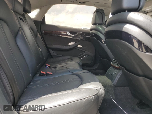 2011 Audi A8 with VIN WAURVAFD2BN004871, listed as a Copart auction lot 55208355 with 167,356 mi miles and Salvage title. Bid and sale history available at DreamBid. Image 10.