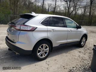 2015 Ford Edge SEL with VIN 2FMTK4J92FBB71721, listed as a Copart auction lot 54348125 with 136,931 mi miles and Salvage Title. Bid and sale history available at carsss.com. Image 3.
