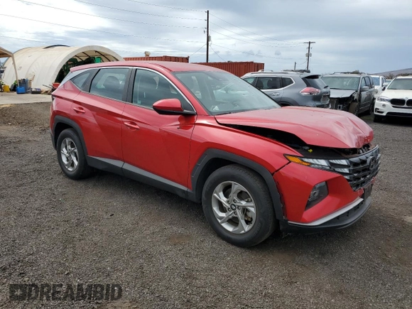 2022 Hyundai Tucson SE with VIN 5NMJA3AEXNH007266, listed as a Copart auction lot 77503914 with 36,420 mi miles and Non Repairable. Bid and sale history available at carsss.com. Image 4.