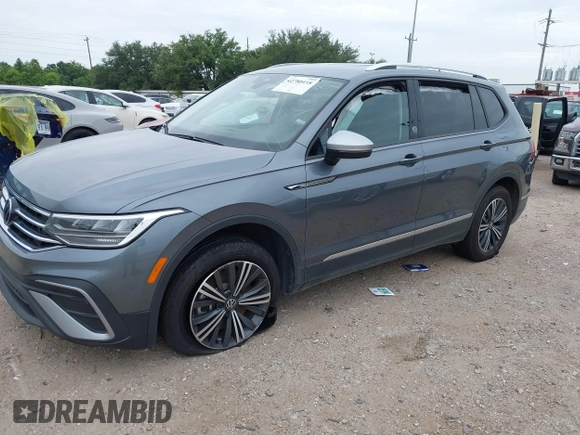 2024 Volkswagen Tiguan Wolfsburg Edition with VIN 3VV5B7AX6RM234966, listed as a IAAI auction lot 42780418 with 11,793 mi miles and . Bid and sale history available at DreamBid. Image 16.