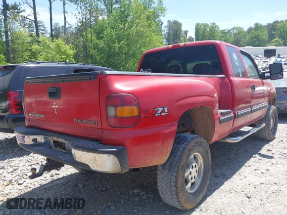 2001 Chevrolet Silverado 1500 LS with VIN 2GCEK19T911192933, listed as a IAAI auction lot 42071957 with 184,435 mi miles and . Bid and sale history available at DreamBid. Image 4.