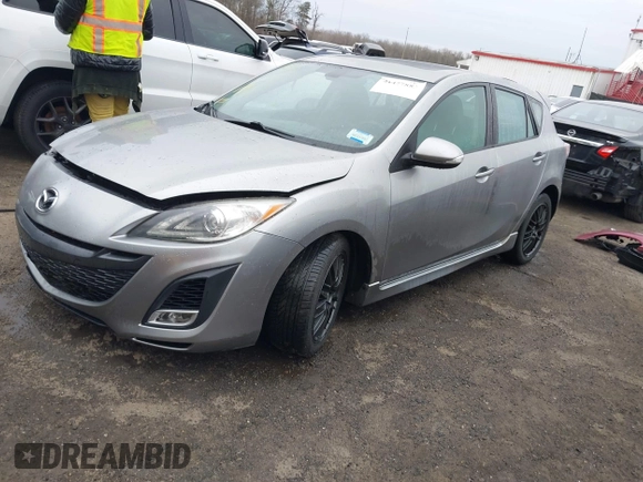 2010 Mazda 3 S Grand Touring with VIN JM1BL1H53A1127505, listed as a IAAI auction lot 41477883 with 146,443 mi miles and . Bid and sale history available at DreamBid. Image 2.
