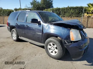 2008 GMC Yukon SLE w/3SA with VIN 1GKFC13C58J124949, listed as a Copart auction lot 46881205 with 127,593 mi miles and Salvage Title. Bid and sale history available at carsss.com. Image 4.