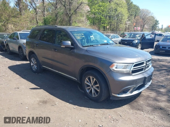 2016 Dodge Durango Limited с VIN 1C4RDJDG4GC411242, выставлен на аукционе IAAI как лот 42123178 с пробегом 114 560 миль миль и . История ставок и продаж доступна на DreamBid. Изображение 1.