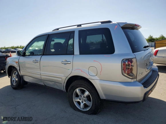 2006 Honda Pilot EX-L with RES with VIN 5FNYF28686B051729, listed as a Copart auction lot 52013915 with 155,598 mi miles and Salvage Title. Bid and sale history available at carsss.com. Image 2.