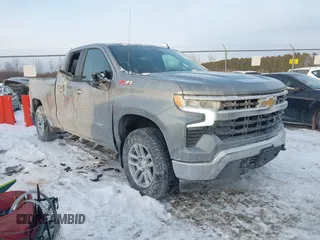2024 Chevrolet Silverado 1500 LT with VIN 1GCRDDED6RZ212229, listed as a IAAI auction lot 41375207 with 13,728 mi miles and . Bid and sale history available at DreamBid. Image 1.