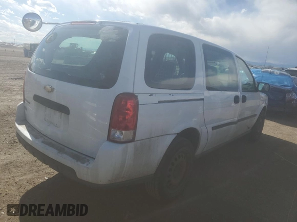 2008 Chevrolet Uplander LS Fleet z VIN 1GBDV13W98D119506, wystawiony jako Copart lot #46907275 z przebiegiem 89 816 mil mil oraz Czysty tytuł • Clean title. Historia ofert i sprzedaży dostępna na DreamBid. Obrazek 3.