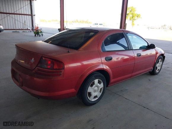 2004 Dodge Stratus SE with VIN 1B3EL36X54N395337, listed as a IAAI auction lot 41893310 with NaN miles. Bid and sale history available at carsss.com. Image 4.