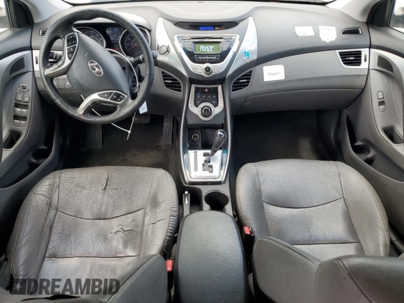 2012 Hyundai Elantra GLS z VIN KMHDH4AE3CU258954, wystawiony jako Copart lot #57435455 z przebiegiem 177 657 mil mil oraz Szkoda całkowita • Salvage title. Historia ofert i sprzedaży dostępna na DreamBid. Obrazek 8.