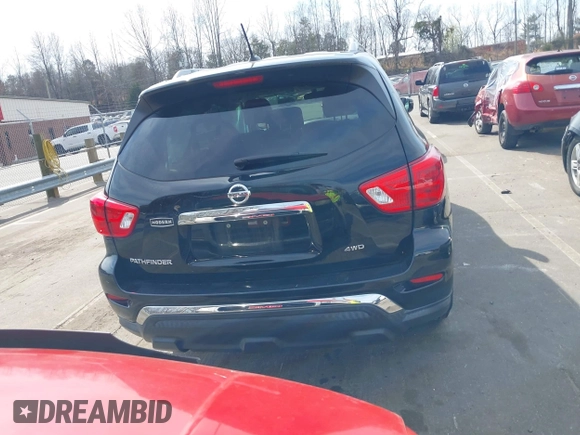 2017 Nissan Pathfinder SL with VIN 5N1DR2MM2HC694597, listed as a IAAI auction lot 41843269 with 115,583 mi miles. Bid and sale history available at carsss.com. Image 16.