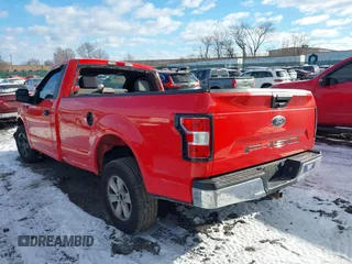 2018 Ford F-150 XL with VIN 1FTMF1CB2JKC47707, listed as a IAAI auction lot 41231081 with 120,804 mi miles. Bid and sale history available at carsss.com. Image 3.