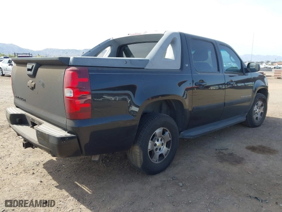 2007 Chevrolet Avalanche LTZ with VIN 3GNFK12317G113566, listed as a IAAI auction lot 41939386 with 297,959 mi miles. Bid and sale history available at carsss.com. Image 4.