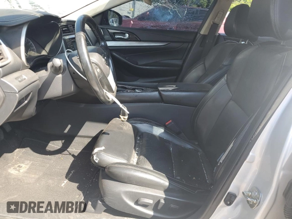 2017 Nissan Maxima SV with VIN 1N4AA6AP4HC418058, listed as a Copart auction lot 60500965 with 154,308 mi miles and Salvage title. Bid and sale history available at DreamBid. Image 7.