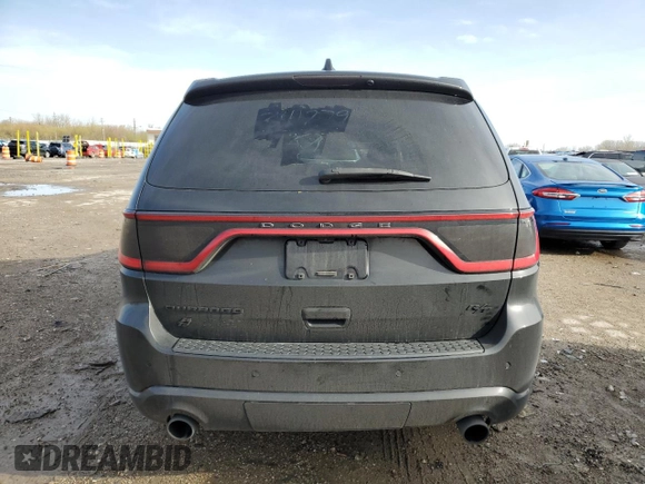 2018 Dodge Durango R/T with VIN 1C4SDJCT6JC341279, listed as a Copart auction lot 51673045 with Not provided miles and Salvage title. Bid and sale history available at DreamBid. Image 6.