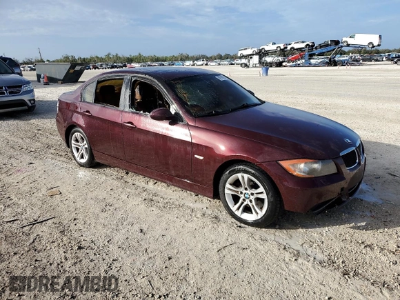 2008 BMW 3 Series 328xi z VIN WBAVC93598K036954, wystawiony jako Copart lot #80918674 z przebiegiem Nie podano mil oraz Nie do naprawy • Non repairable. Historia ofert i sprzedaży dostępna na DreamBid. Obrazek 4.