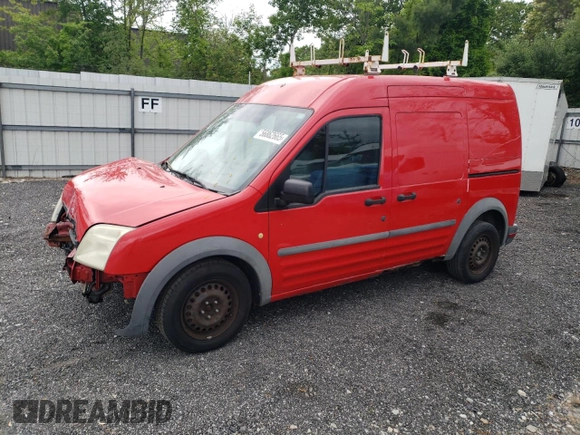 2010 Ford Transit Connect XL with VIN NM0LS7CN9AT022017, listed as a Copart auction lot 56862665 with 154,957 mi miles and Clean title. Bid and sale history available at DreamBid. Image 1.
