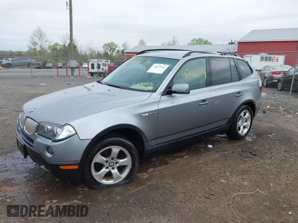 2007 BMW X3 3.0si with VIN WBXPC93477WF19603, listed as a IAAI auction lot 42055954 with 262,051 mi miles and . Bid and sale history available at DreamBid. Image 18.
