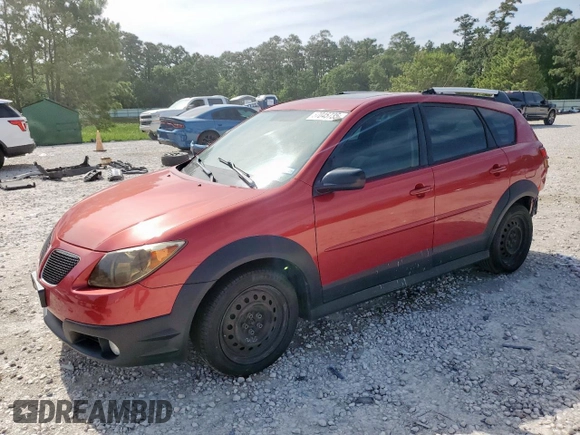 2005 Pontiac Vibe z VIN 5Y2SL63815Z476880, wystawiony jako Copart lot #57045735 z przebiegiem 209 789 mil mil oraz Szkoda całkowita • Salvage title. Historia ofert i sprzedaży dostępna na DreamBid. Obrazek 1.