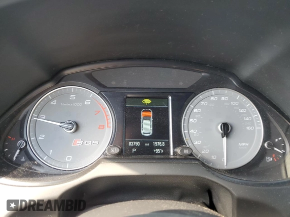 2017 Audi SQ5 Premium Plus with VIN WA1CCAFP7HA009440, listed as a Copart auction lot 62433294 with 83,790 mi miles and Salvage Title. Bid and sale history available at DreamBid. Image 9.