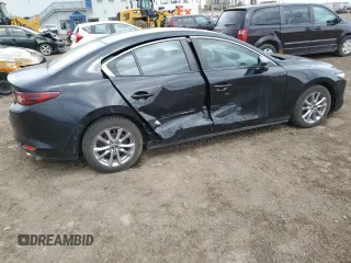 2019 Mazda 3 S Carbon Edition with VIN JM1BPBCM0K1124992, listed as a Copart auction lot 54590625 with 176,932 mi miles and Salvage title. Bid and sale history available at DreamBid. Image 3.