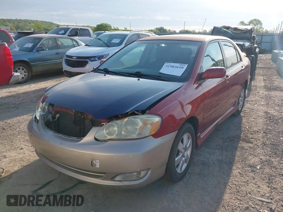 2008 Toyota Corolla CE with VIN 1NXBR32EX8Z030423, listed as a IAAI auction lot 41982610 with 299,999 mi miles and . Bid and sale history available at DreamBid. Image 2.