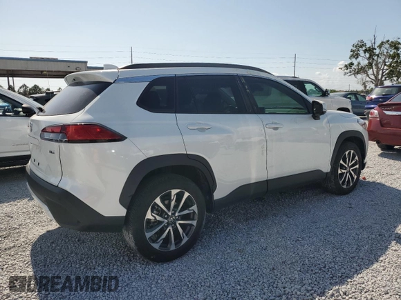 2022 Toyota Corolla Cross XLE с VIN 7MUDAAAG1NV023474, выставлен на аукционе Copart как лот 58534475 с пробегом 7 125 миль миль и Списание • Salvage title. История ставок и продаж доступна на DreamBid. Изображение 3.