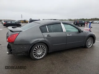 2004 Nissan Maxima SE with VIN 1N4BA41E14C901248, listed as a Copart auction lot 52100375 with 124,473 mi miles and Salvage Title. Bid and sale history available at DreamBid. Image 3.