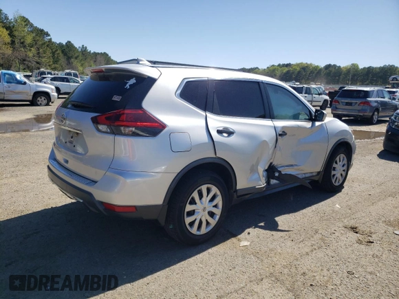 2018 Nissan Rogue SV with VIN KNMAT2MT0JP557205, listed as a Copart auction lot 50518215 with 116,878 mi miles and Salvage Title. Bid and sale history available at carsss.com. Image 3.