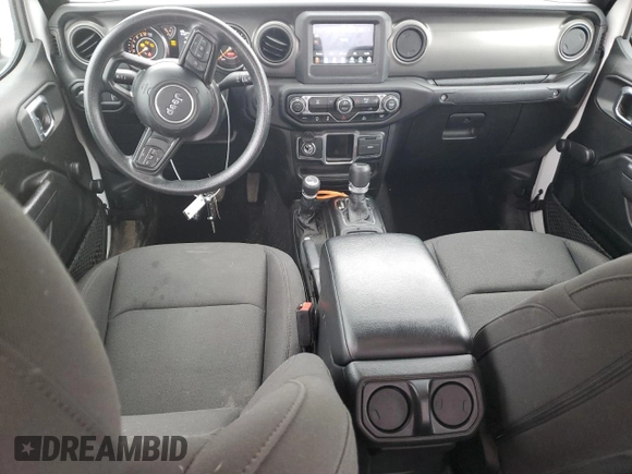 2023 Jeep Gladiator Freedom with VIN 1C6HJTAG6PL550171, listed as a Copart auction lot 50010485 with 37,064 mi miles and Salvage title. Bid and sale history available at DreamBid. Image 8.