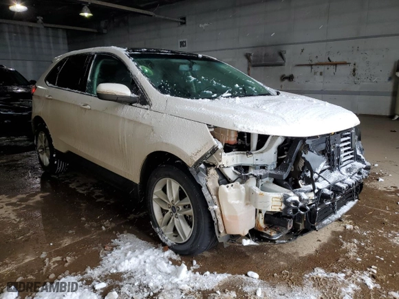 2016 Ford Edge SEL with VIN 2FMPK4J93GBB01423, listed as a Copart auction lot 88269085 with 140,523 mi miles and Salvage Title. Bid and sale history available at carsss.com. Image 4.