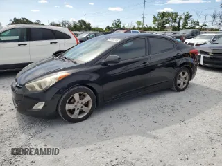 2012 Hyundai Elantra GLS z VIN KMHDH4AE1CU288714, wystawiony jako Copart lot #60398245 z przebiegiem 155 664 mil mil oraz Czysty tytuł • Clean title. Historia ofert i sprzedaży dostępna na DreamBid. Obrazek 1.
