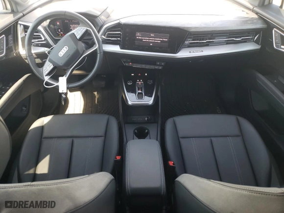 2024 Audi Q4 e-tron Premium Plus with VIN WA1L2BFZ0RP030591, listed as a Copart auction lot 74531174 with 4,987 mi miles and Salvage Title. Bid and sale history available at carsss.com. Image 8.