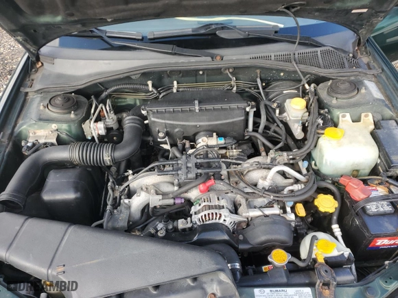2000 Subaru Legacy Wagon Outback w/RB Equip with VIN 4S3BH6656Y7650512, listed as a Copart auction lot 85745784 with 151,398 mi miles and Non Repairable. Bid and sale history available at carsss.com. Image 11.