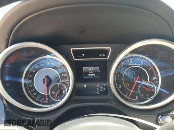 2017 Mercedes-Benz GLS 63 AMG with VIN 4JGDF7FE8HA978419, listed as a Copart auction lot 61480345 with 78,594 mi miles and Clean title. Bid and sale history available at DreamBid. Image 9.