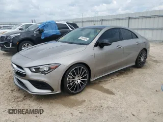 2020 Mercedes-Benz CLA with VIN WDD5J5BB3LN063668, listed as a Copart auction lot 62834624 with 0 mi miles and Salvage Title. Bid and sale history available at carsss.com. Image 1.