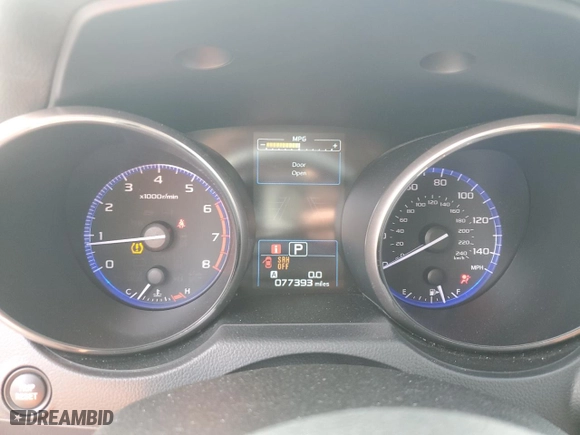 2018 Subaru Outback Touring with VIN 4S4BSATC2J3314291, listed as a Copart auction lot 46921185 with 77,393 mi miles and Salvage Title. Bid and sale history available at carsss.com. Image 9.