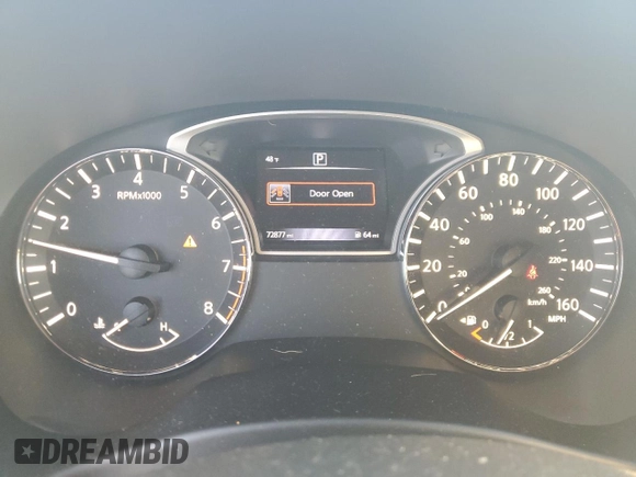 2016 Nissan Pathfinder Platinum with VIN 5N1AR2MN1GC615298, listed as a Copart auction lot 80783834 with 72,877 mi miles and Salvage Title. Bid and sale history available at carsss.com. Image 9.